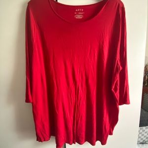 Red tunic